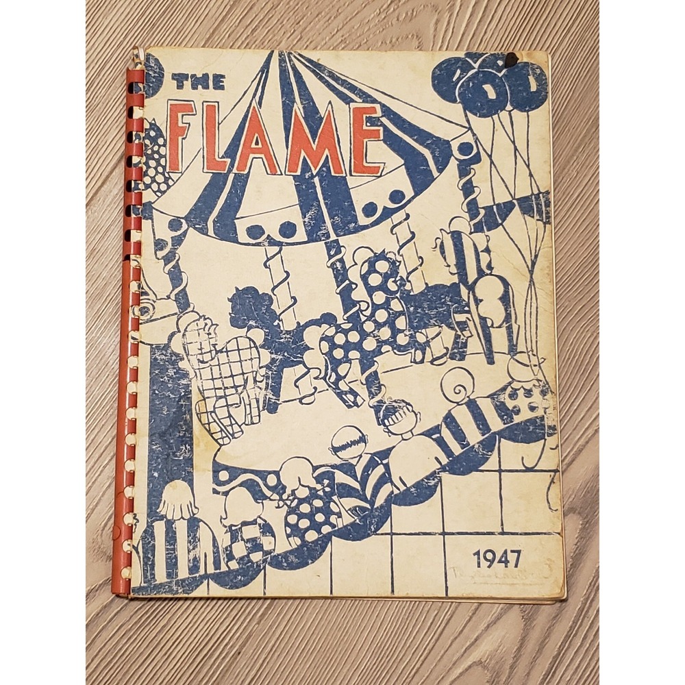 1947 SUMMIT SCHOOL YEARBOOK SAINT PAUL, MINNESOTA THE FLAME Complete Original